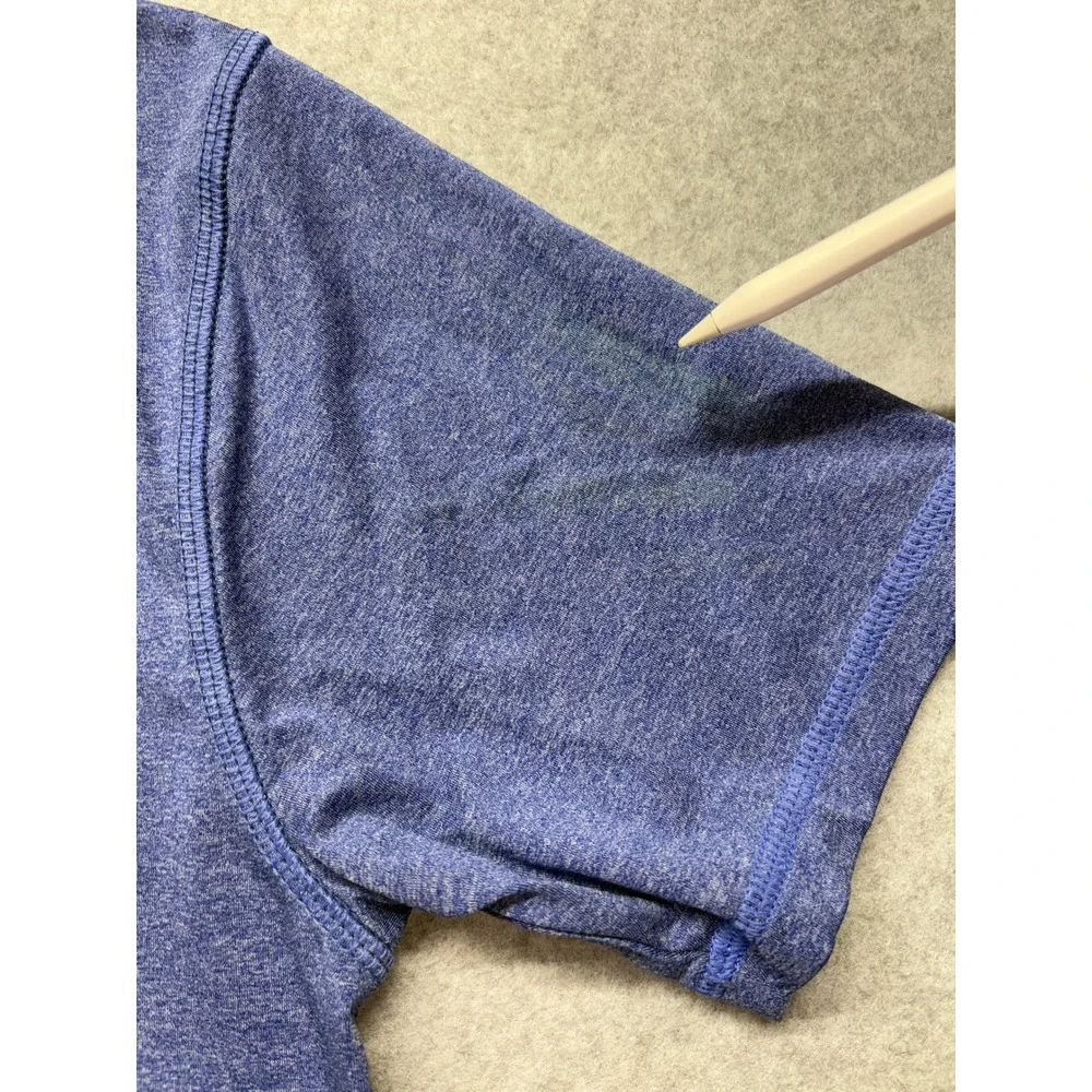 Jordan‎ Flight Jumpman Graphic T-Shirt Blue Heather Mens Medium Activewear Tee